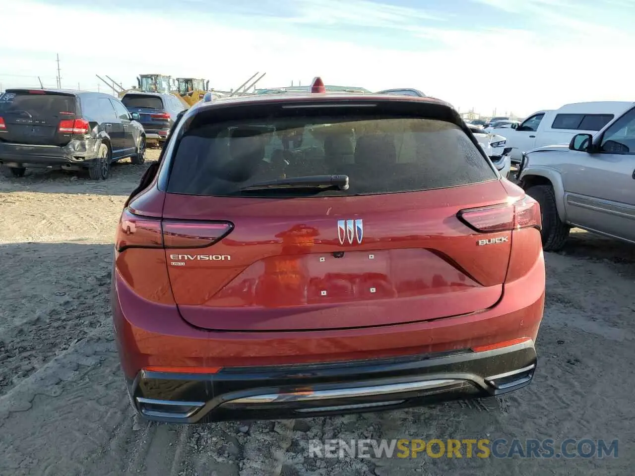 6 fotografías del automóvil dañado LRBFZPE42RD013986 BUICK ENVISION 2024