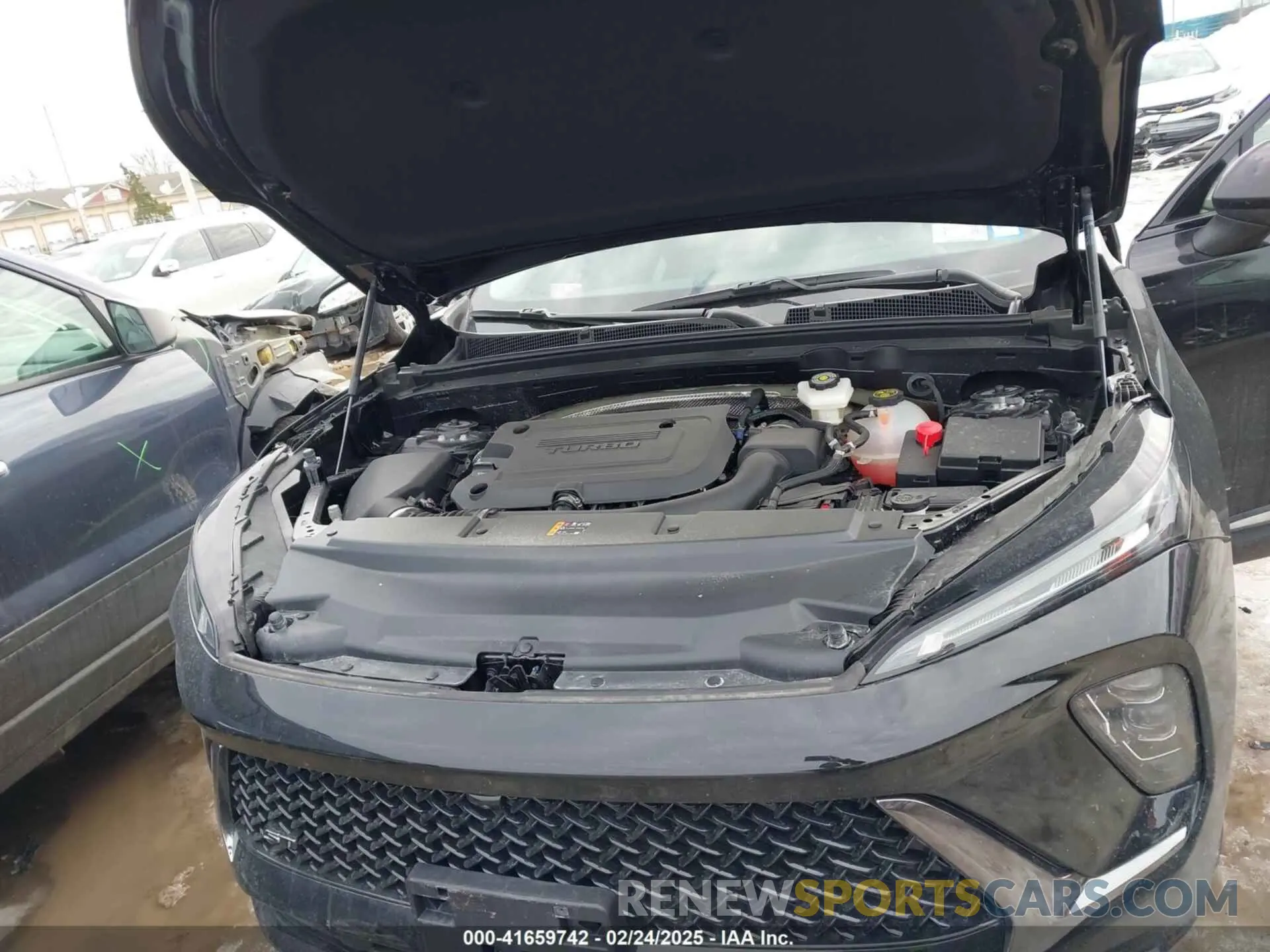 10 fotografías del automóvil dañado LRBFZPE44RD052269 BUICK ENVISION 2024