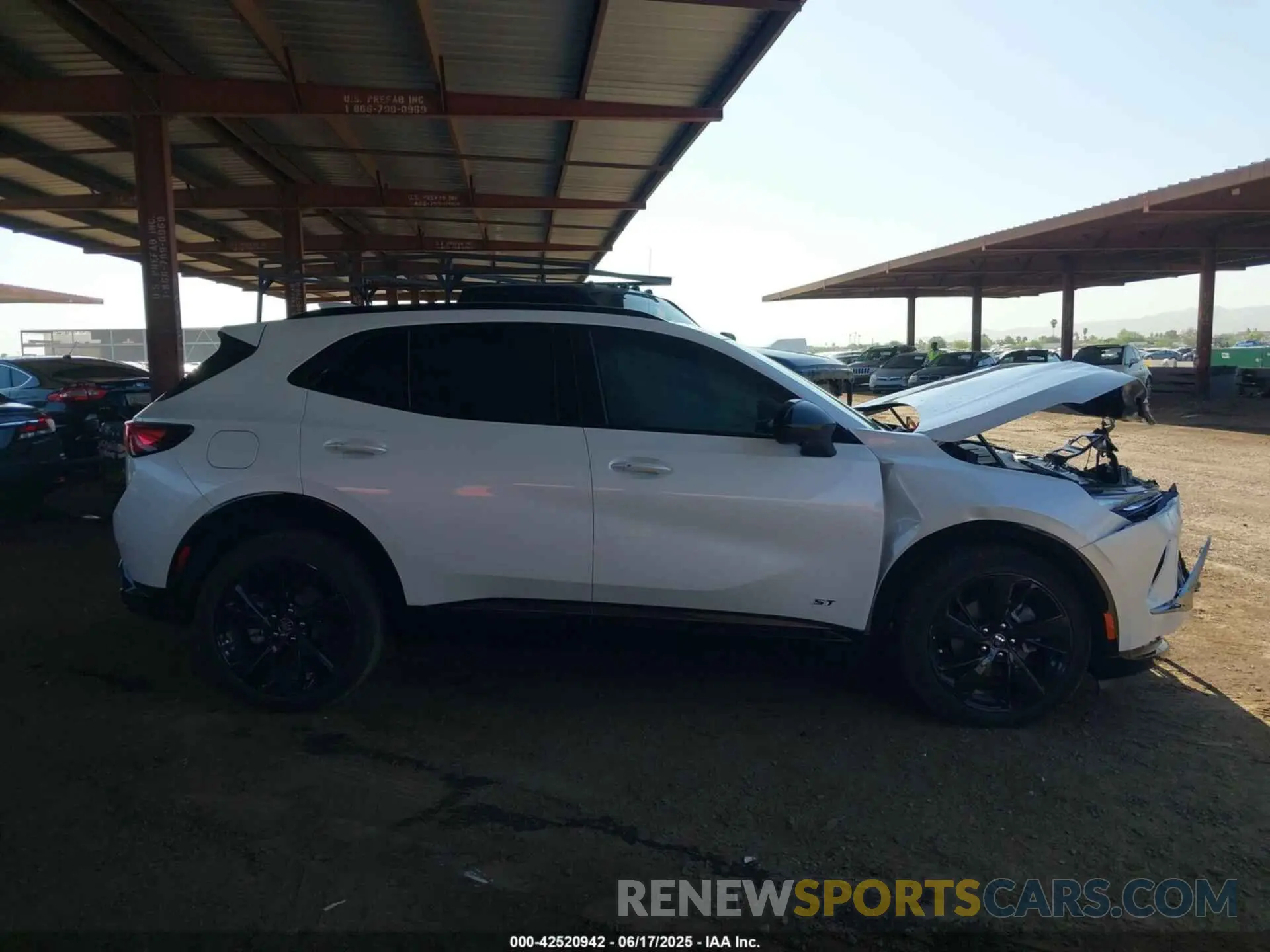 13 fotografías del automóvil dañado LRBFZPE46RD072118 BUICK ENVISION 2024