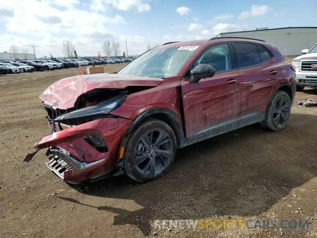1 fotografías del automóvil dañado LRBFZPE48RD036088 BUICK ENVISION 2024