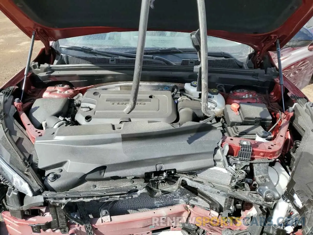 12 fotografías del automóvil dañado LRBFZPE48RD036088 BUICK ENVISION 2024