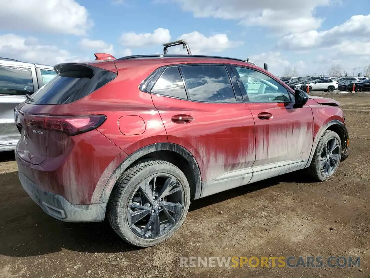 3 fotografías del automóvil dañado LRBFZPE48RD036088 BUICK ENVISION 2024