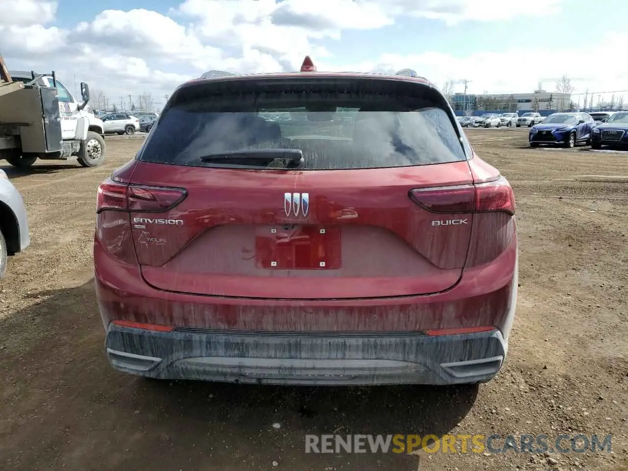 6 fotografías del automóvil dañado LRBFZPE48RD036088 BUICK ENVISION 2024