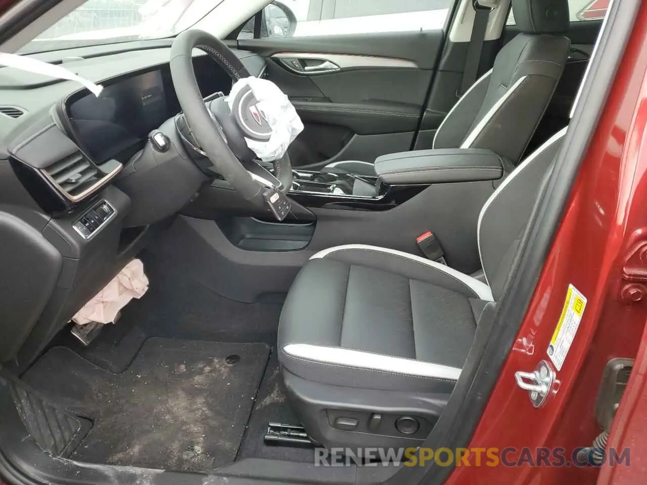 7 fotografías del automóvil dañado LRBFZPE48RD036088 BUICK ENVISION 2024