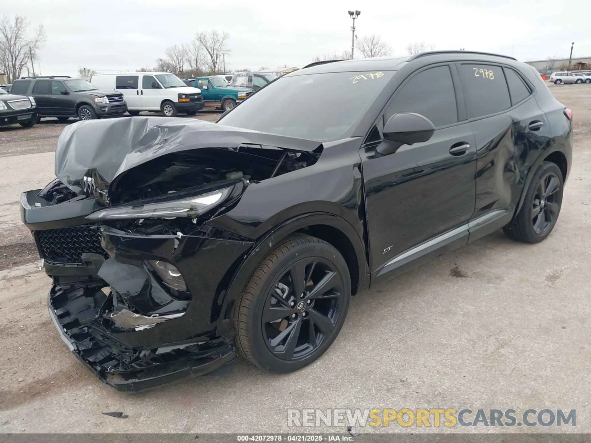 6 fotografías del automóvil dañado LRBFZPE49RD043471 BUICK ENVISION 2024