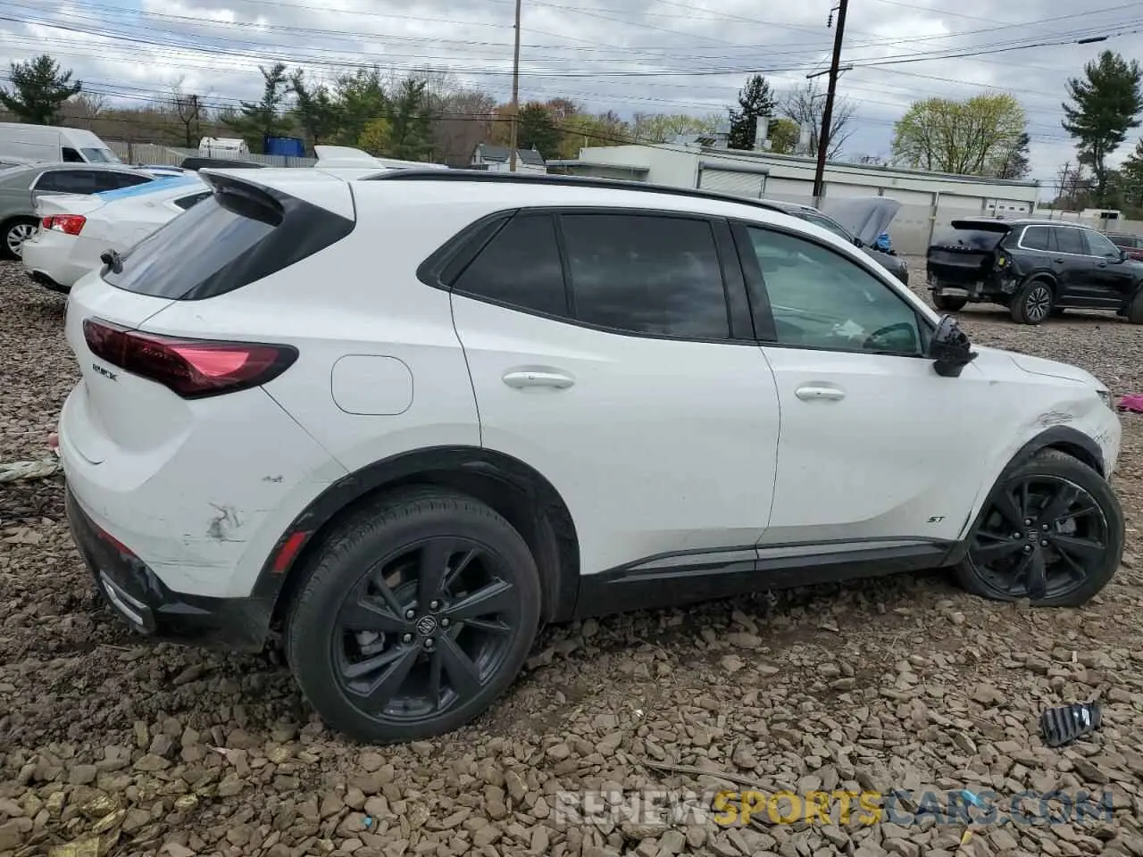 3 fotografías del automóvil dañado LRBFZPE49RD075742 BUICK ENVISION 2024