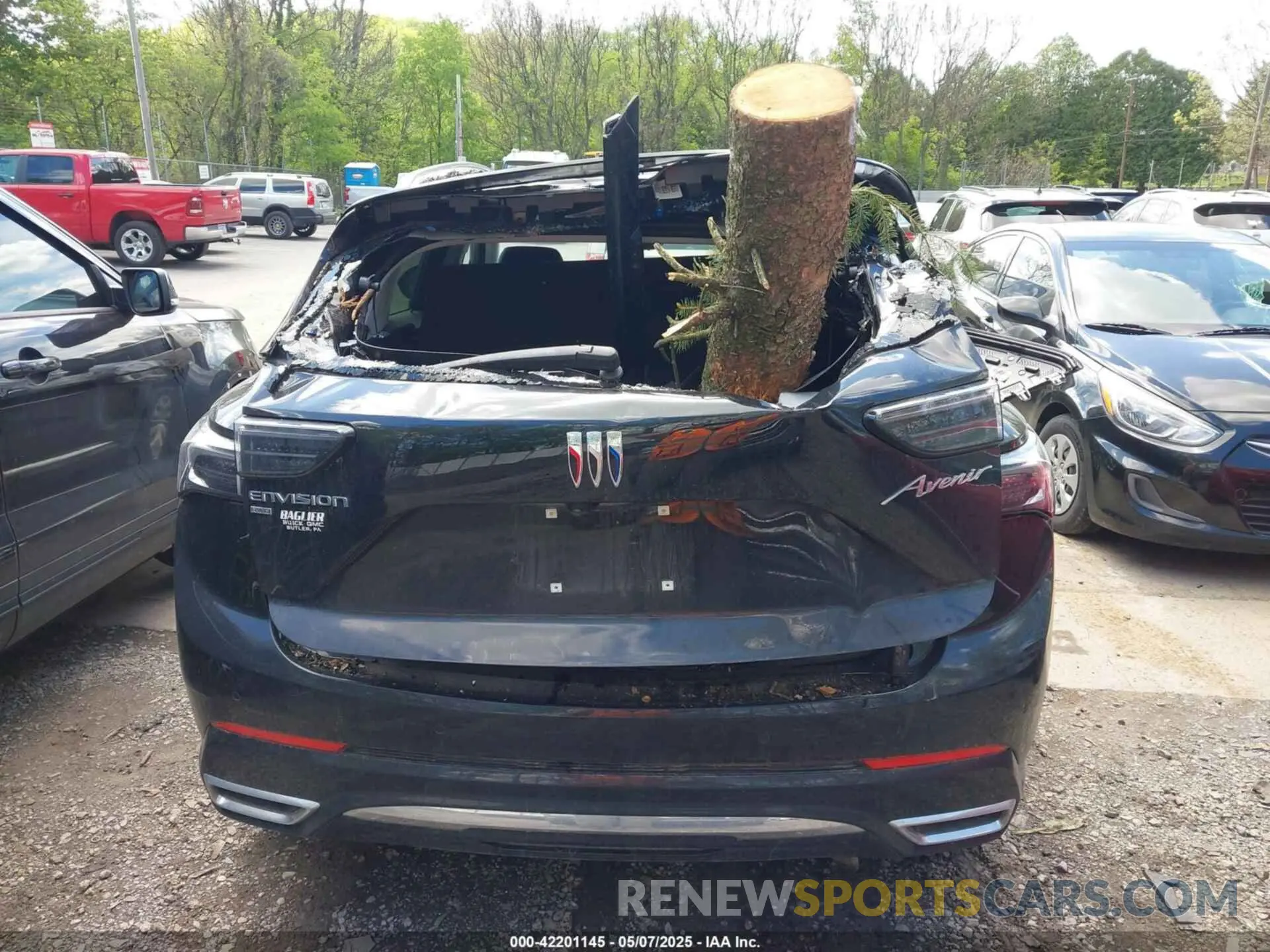 17 fotografías del automóvil dañado LRBFZSE45RD046984 BUICK ENVISION 2024