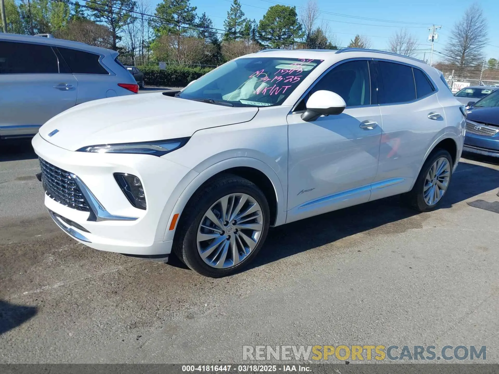 2 fotografías del automóvil dañado LRBFZSE46RD061543 BUICK ENVISION 2024