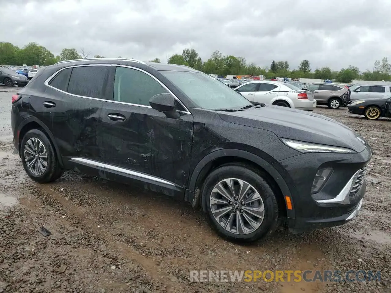 4 fotografías del automóvil dañado LRBFZKE4XSD027451 BUICK ENVISION 2025