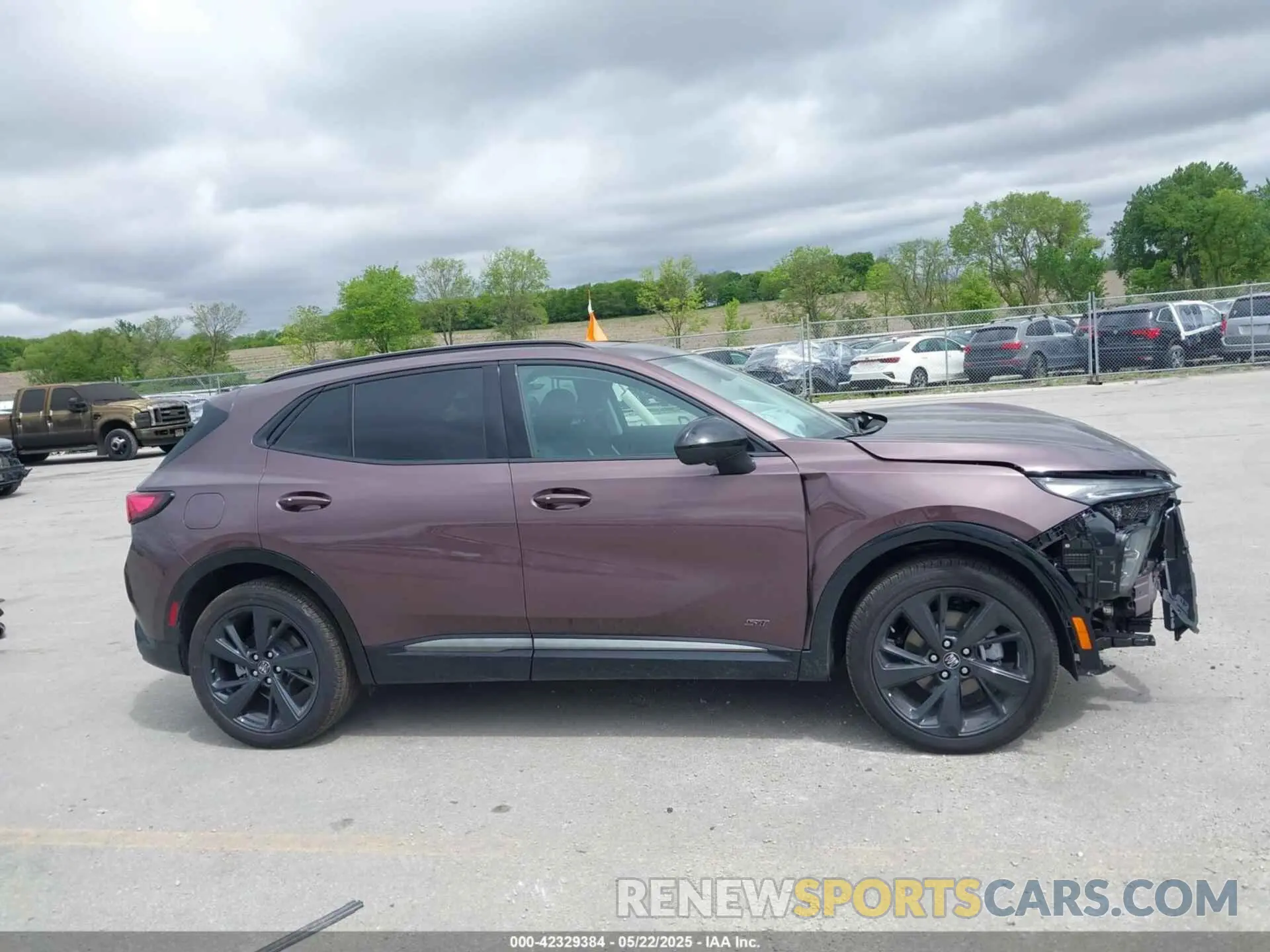 14 fotografías del automóvil dañado LRBFZLE45SD024222 BUICK ENVISION 2025