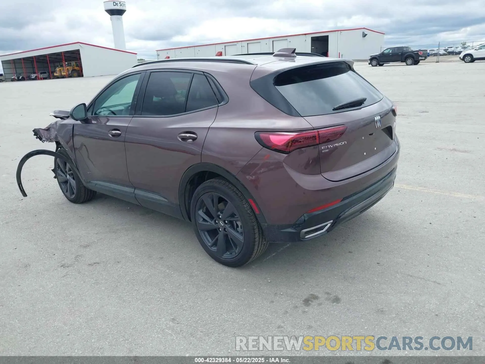 3 fotografías del automóvil dañado LRBFZLE45SD024222 BUICK ENVISION 2025