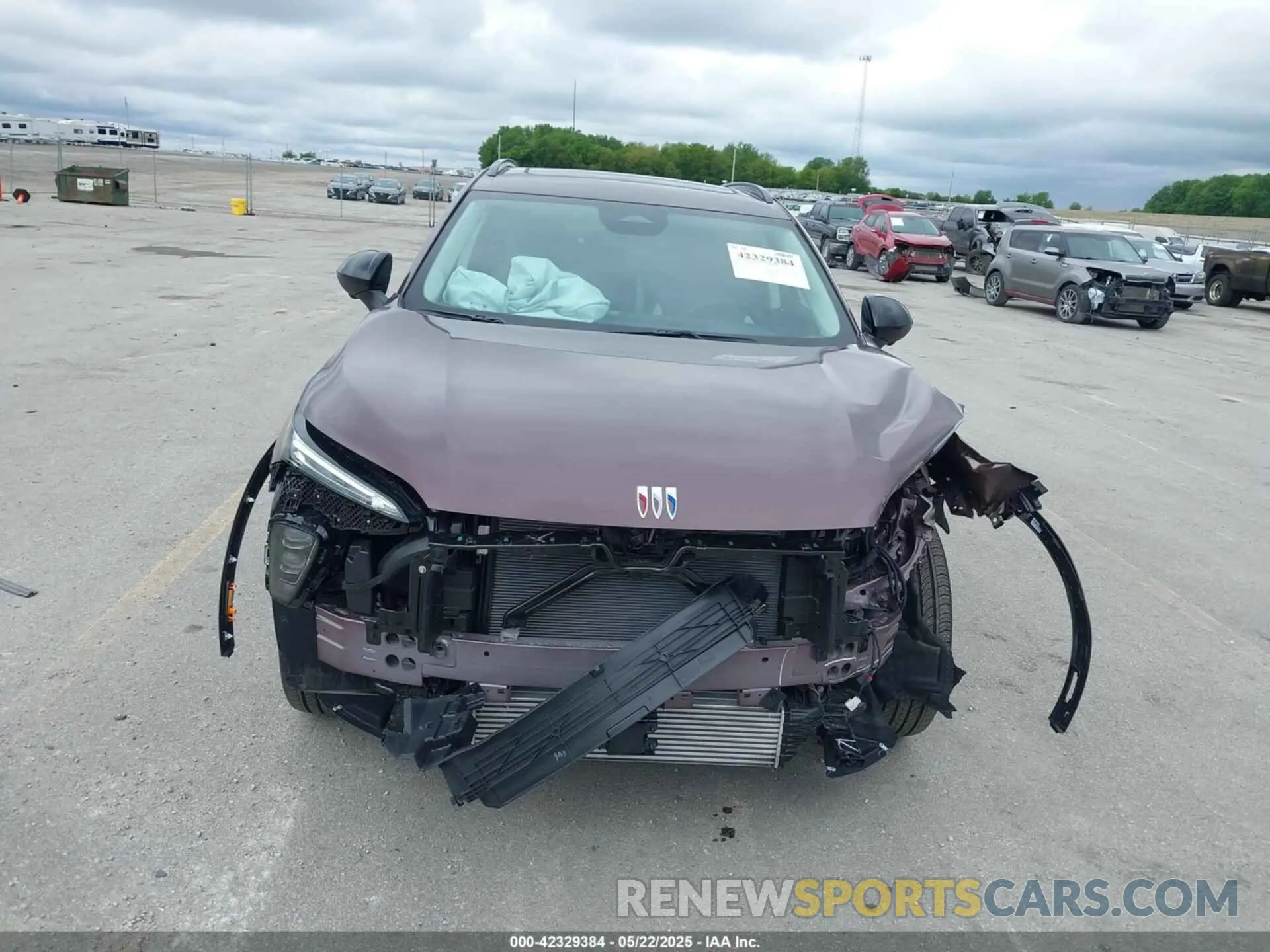6 fotografías del automóvil dañado LRBFZLE45SD024222 BUICK ENVISION 2025