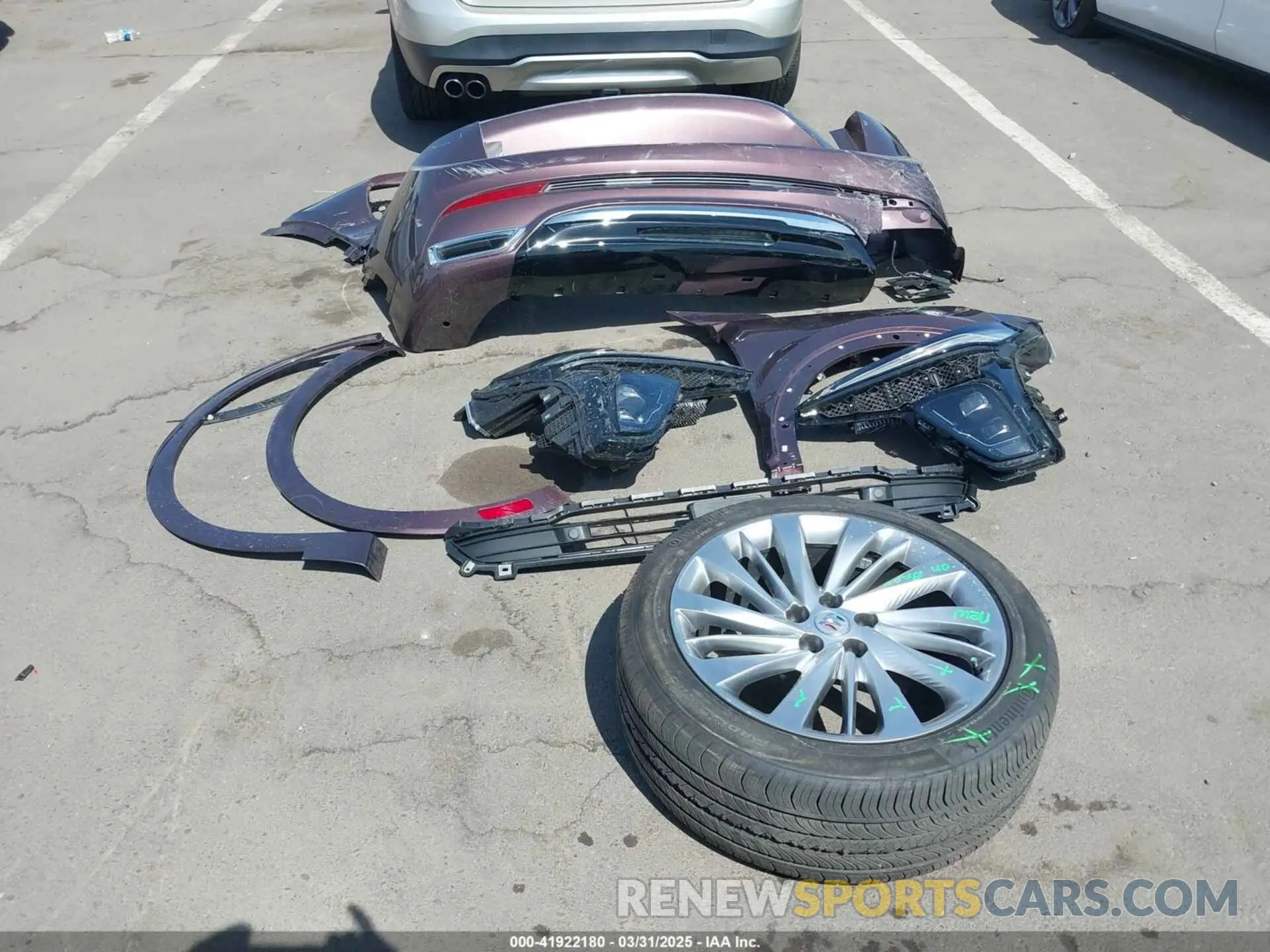 12 fotografías del automóvil dañado LRBFZME40SD024487 BUICK ENVISION 2025