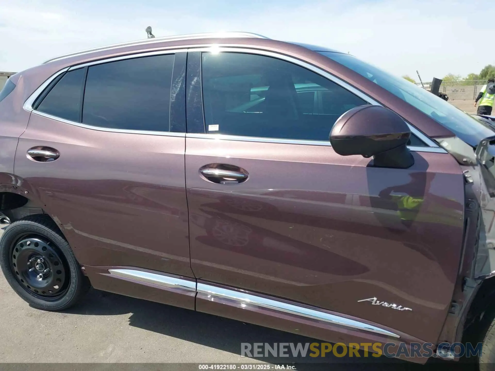 14 fotografías del automóvil dañado LRBFZME40SD024487 BUICK ENVISION 2025