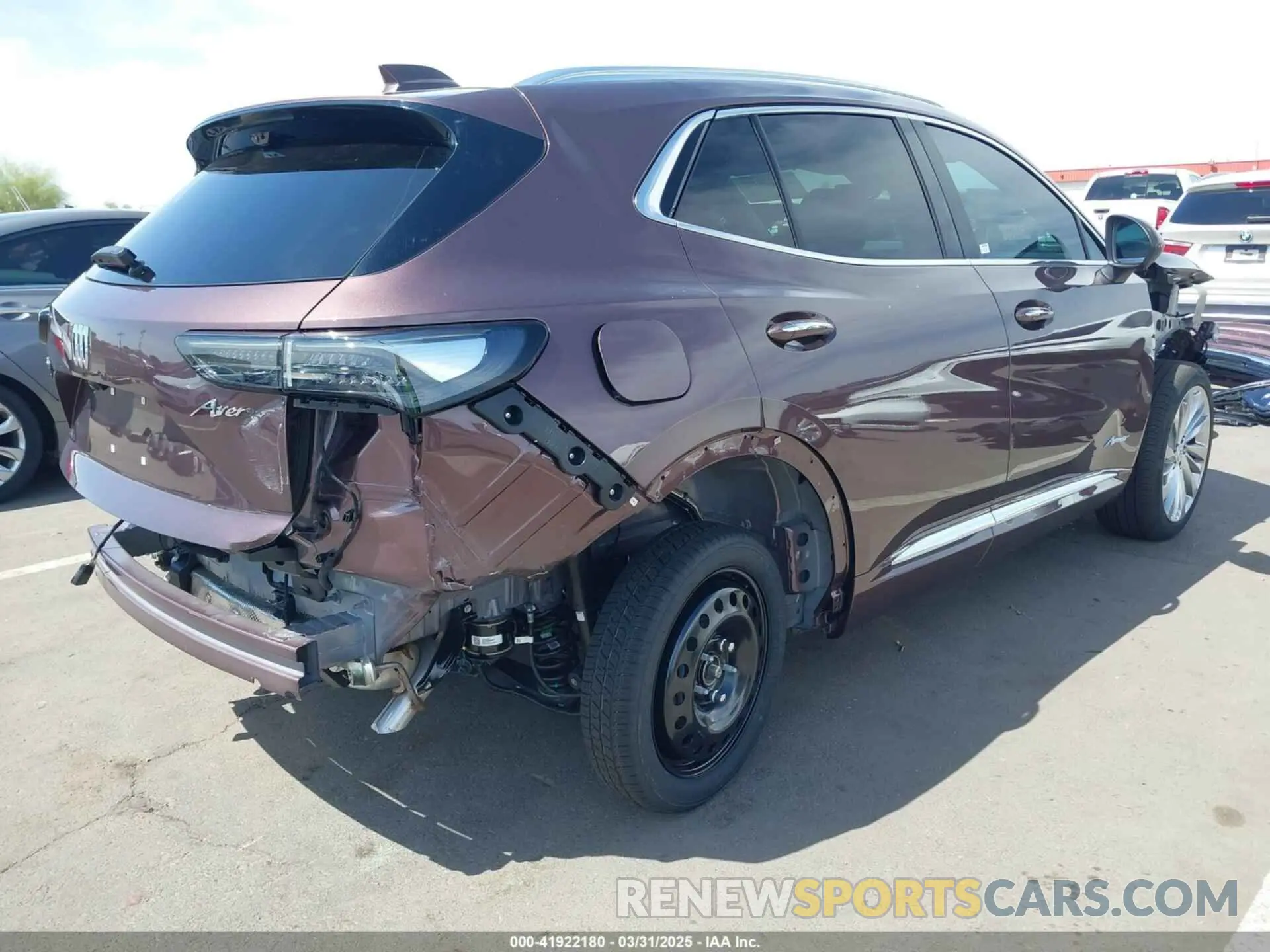6 fotografías del automóvil dañado LRBFZME40SD024487 BUICK ENVISION 2025