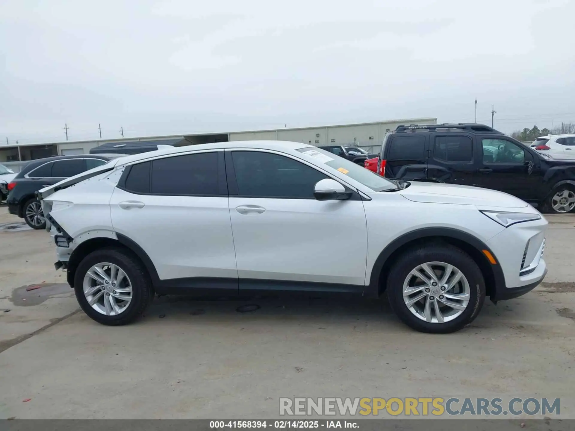14 fotografías del automóvil dañado KL47LAE21RB015625 BUICK ENVISTA 2024