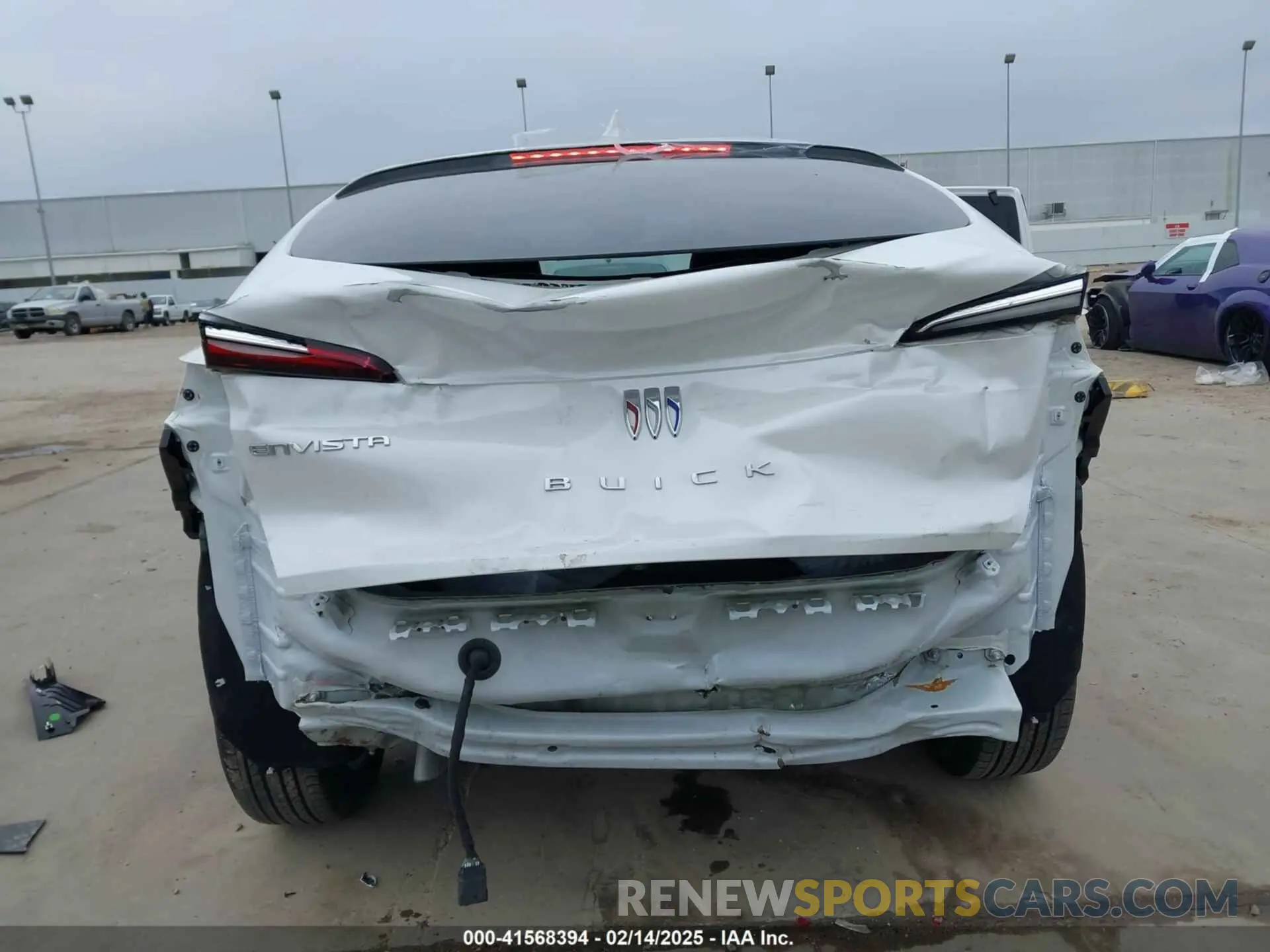 17 fotografías del automóvil dañado KL47LAE21RB015625 BUICK ENVISTA 2024