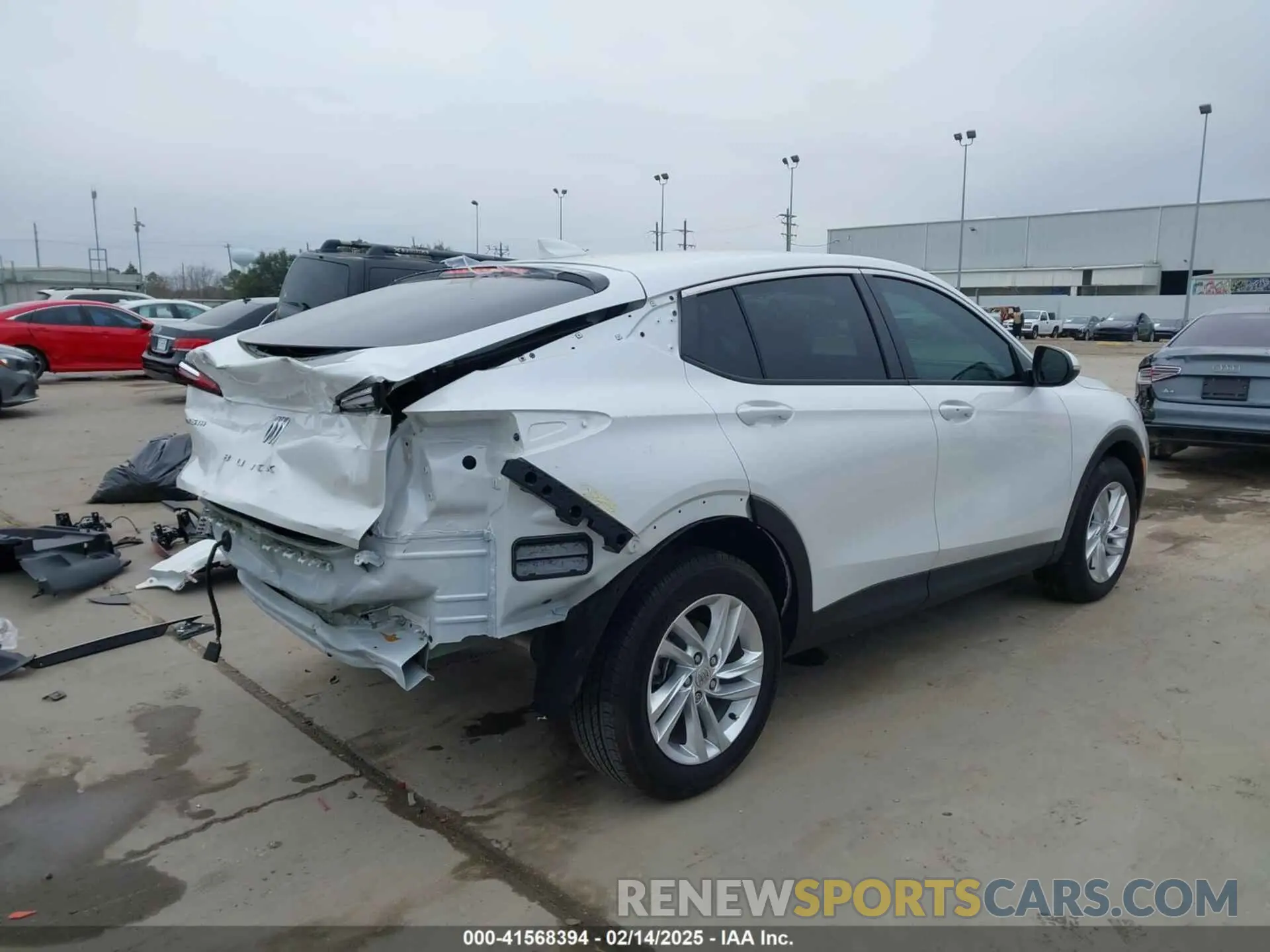 4 fotografías del automóvil dañado KL47LAE21RB015625 BUICK ENVISTA 2024