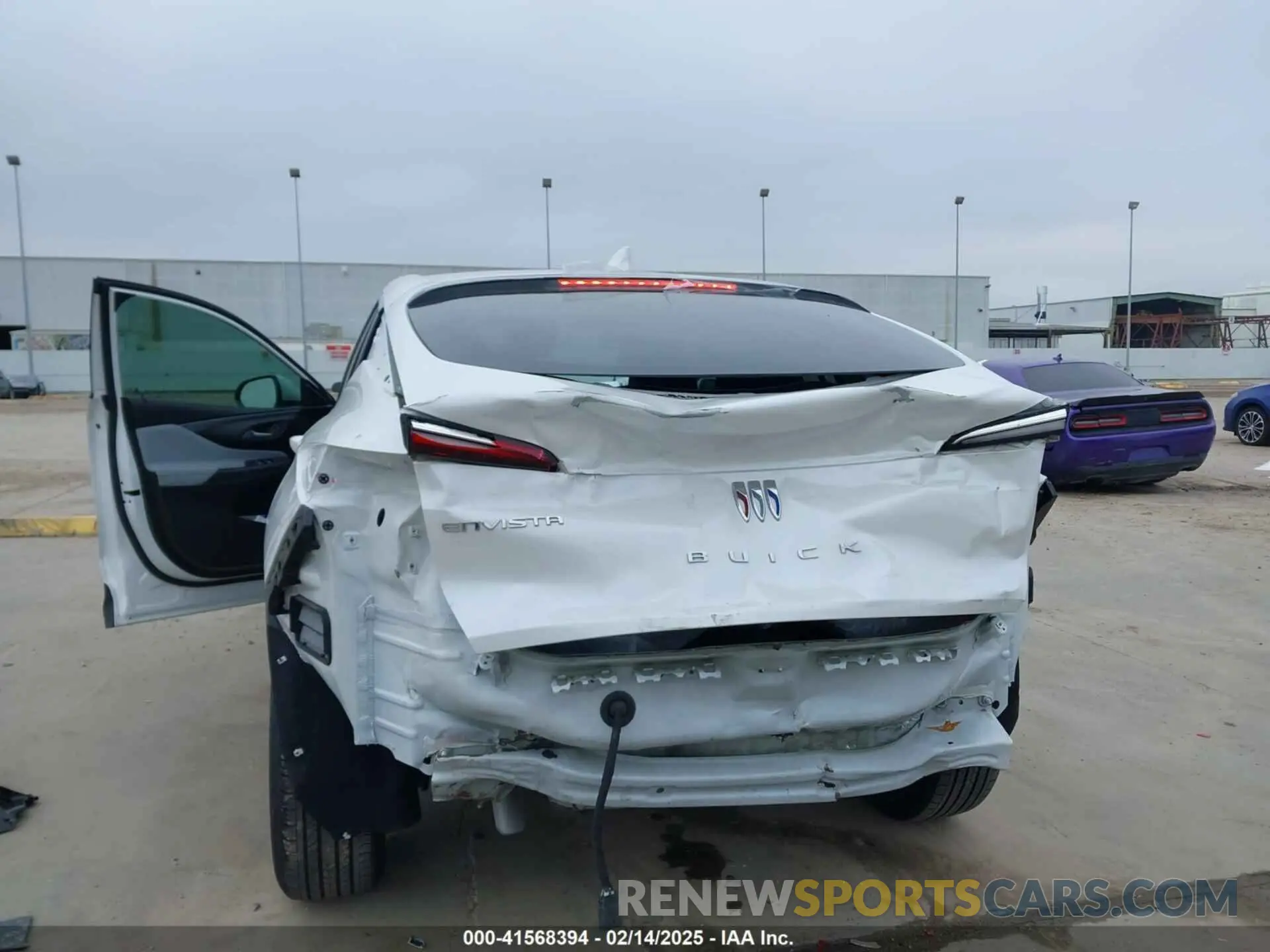 6 fotografías del automóvil dañado KL47LAE21RB015625 BUICK ENVISTA 2024