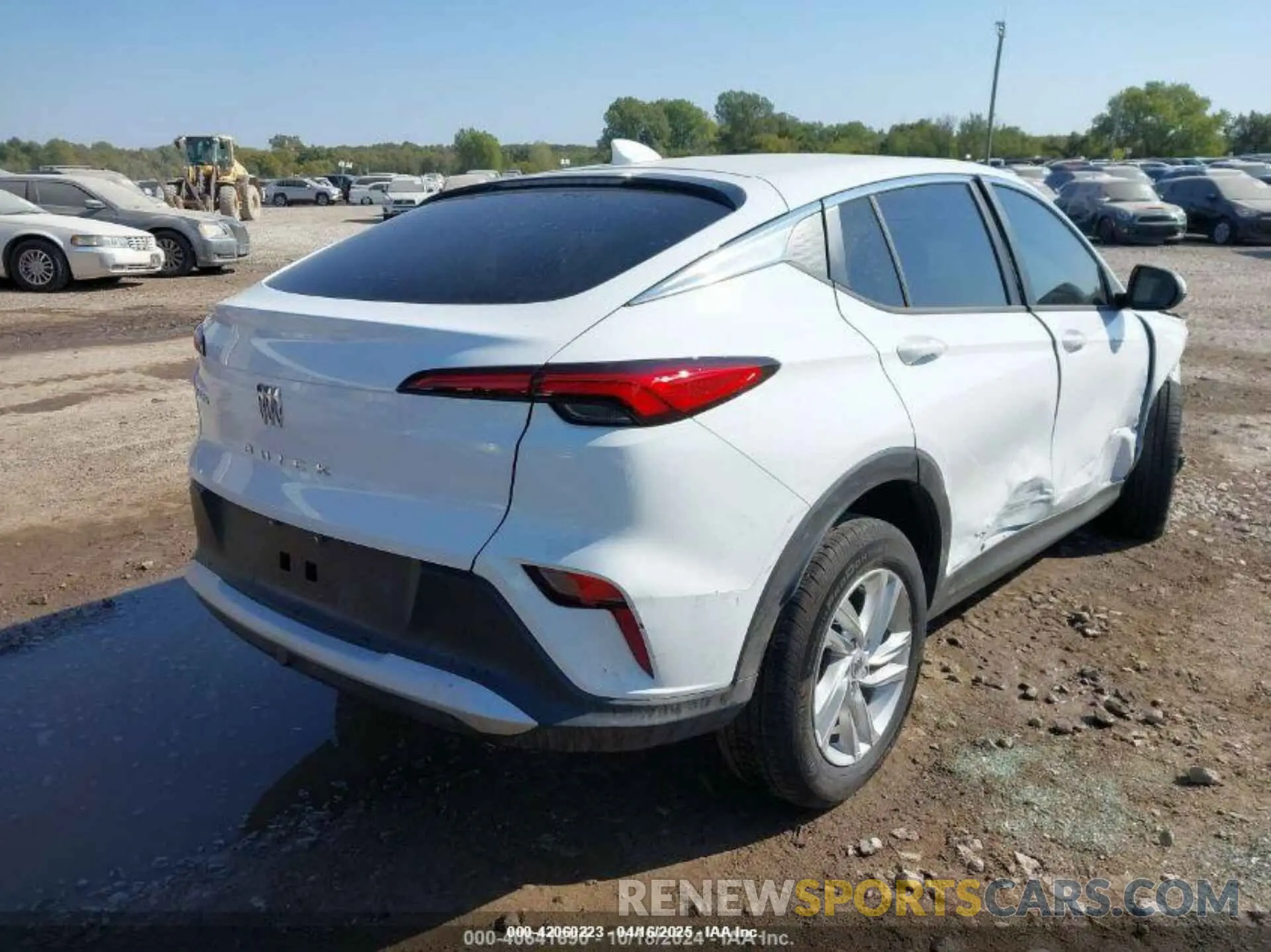 4 fotografías del automóvil dañado KL47LAE25RB186796 BUICK ENVISTA 2024