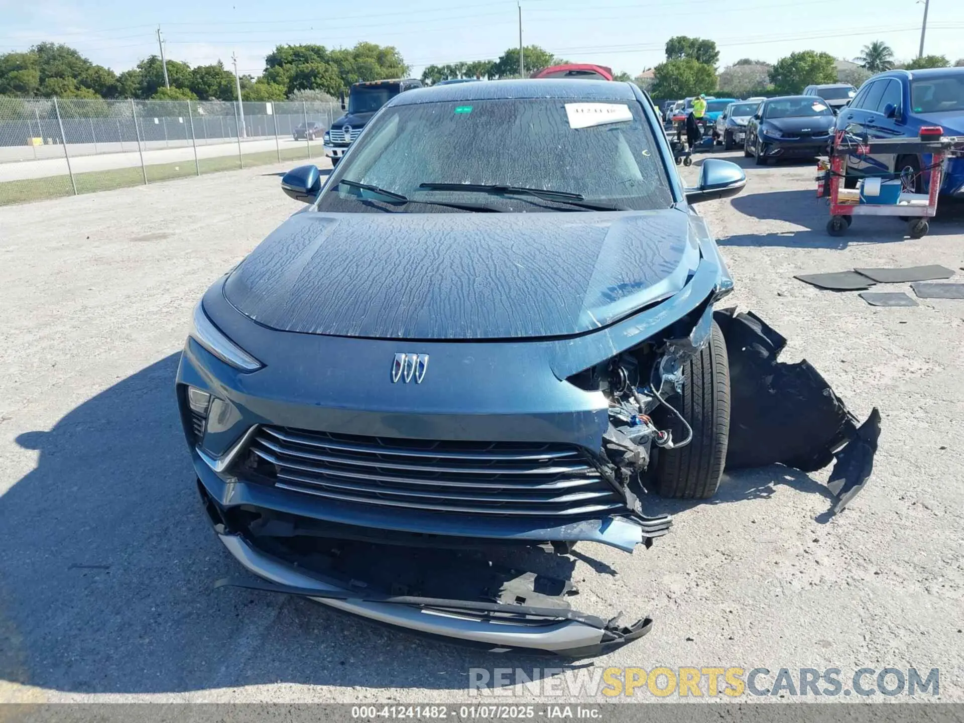 11 fotografías del automóvil dañado KL47LAE27RB024121 BUICK ENVISTA 2024