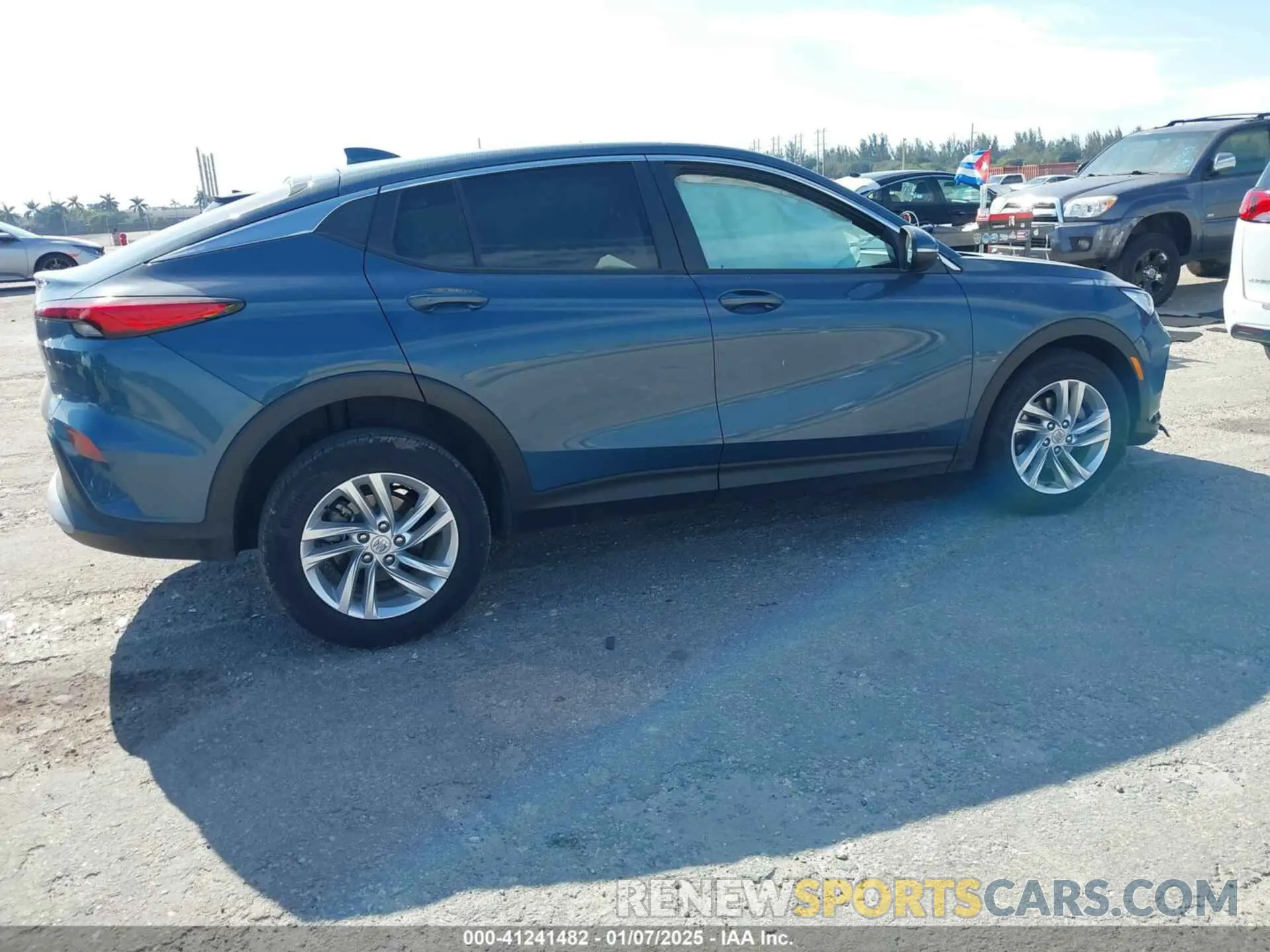 4 fotografías del automóvil dañado KL47LAE27RB024121 BUICK ENVISTA 2024