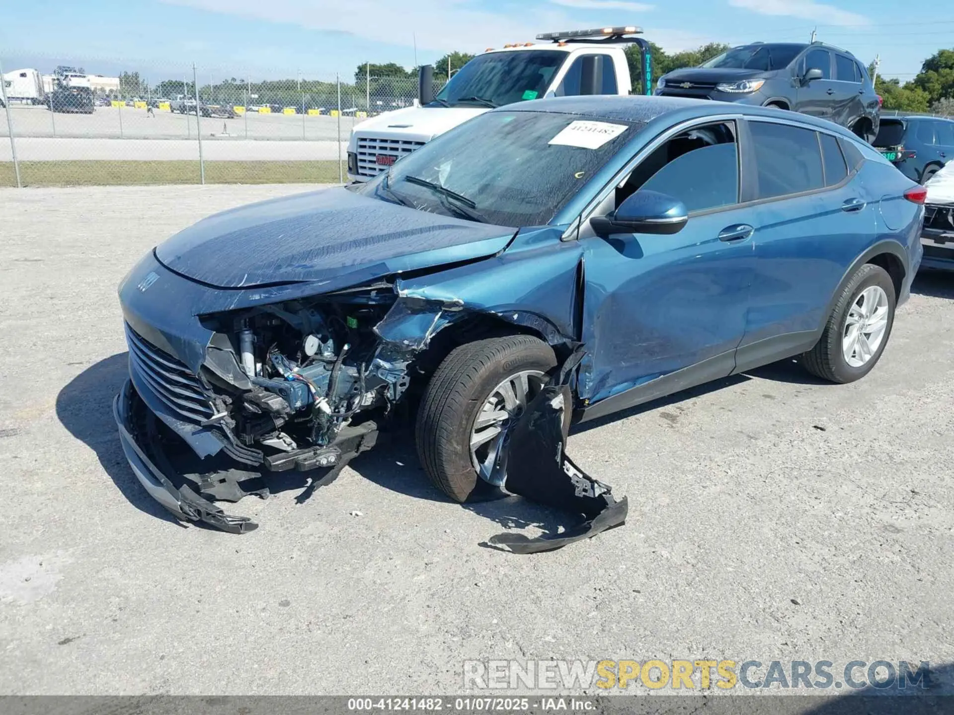 6 fotografías del automóvil dañado KL47LAE27RB024121 BUICK ENVISTA 2024