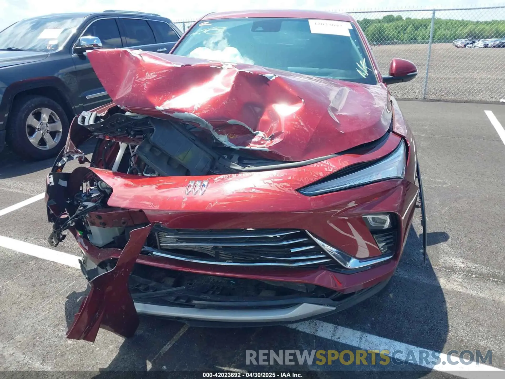 11 fotografías del automóvil dañado KL47LAE29RB134295 BUICK ENVISTA 2024