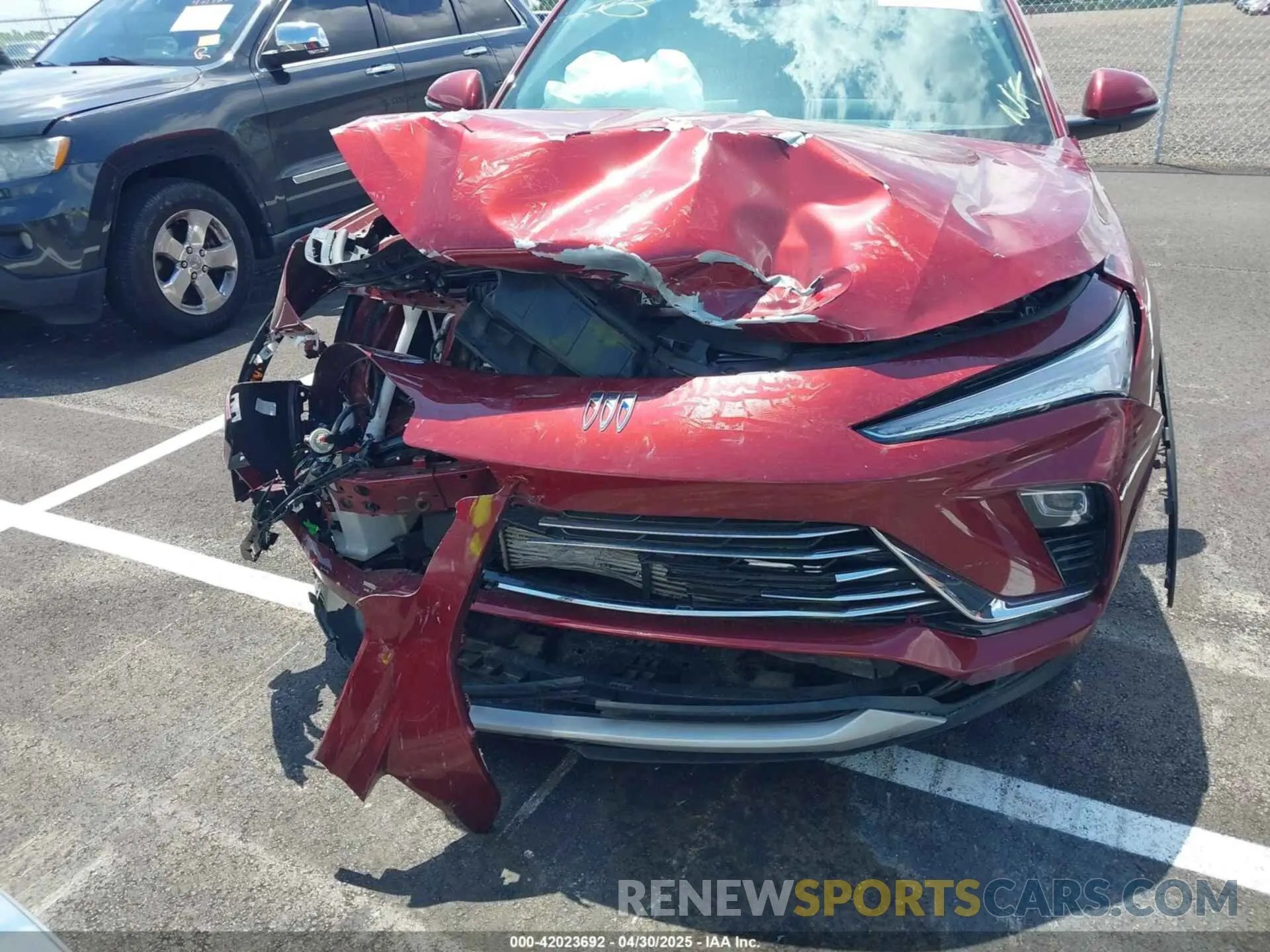 6 fotografías del automóvil dañado KL47LAE29RB134295 BUICK ENVISTA 2024
