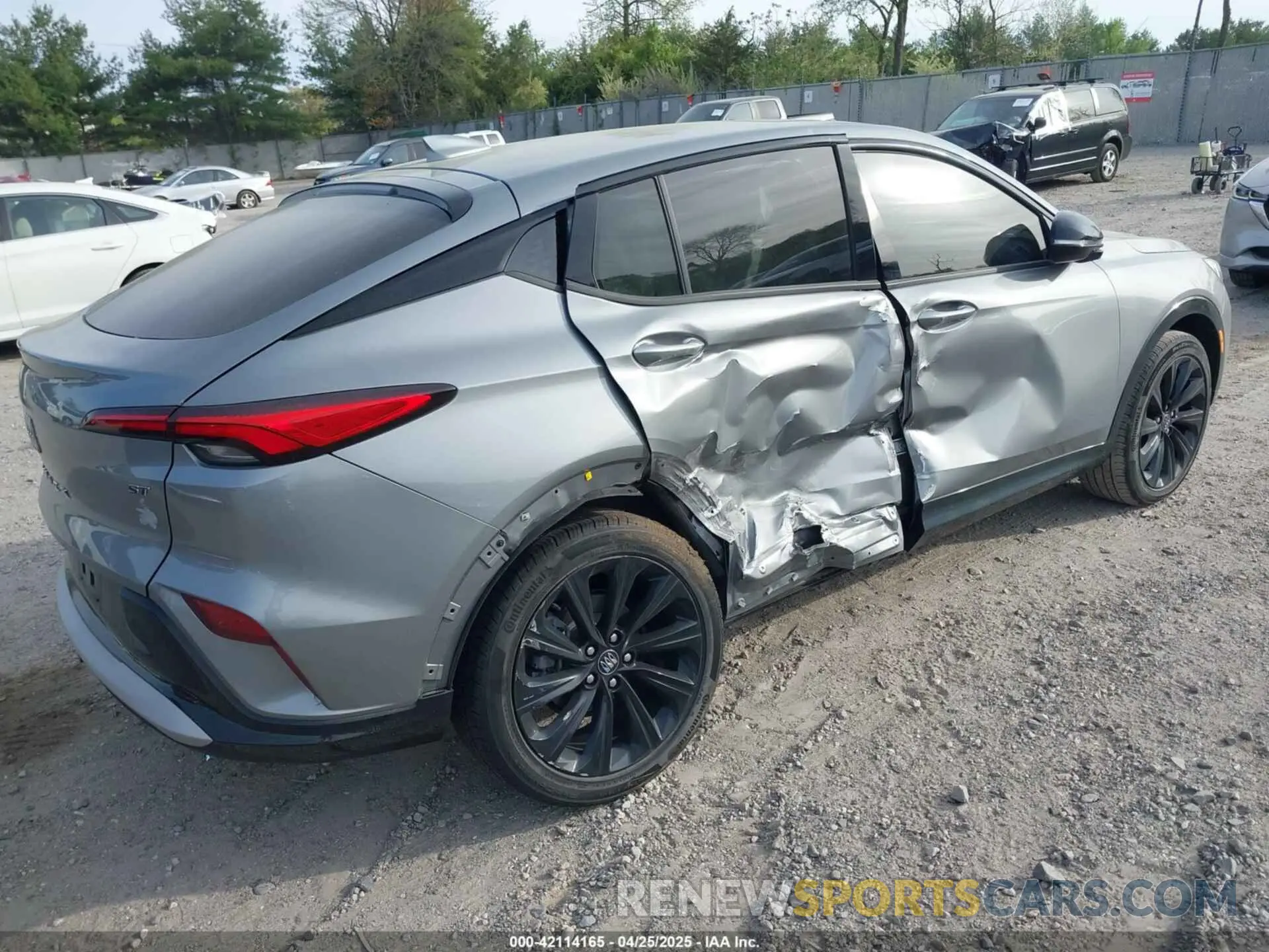 4 fotografías del automóvil dañado KL47LBE25RB039044 BUICK ENVISTA 2024