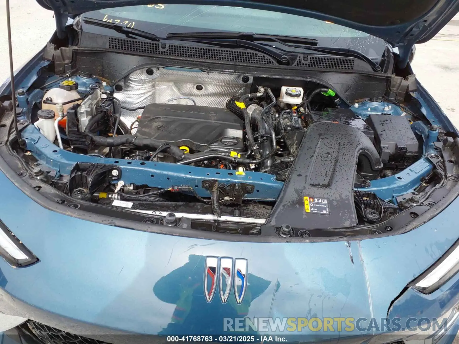 10 fotografías del automóvil dañado KL47LBE25RB065336 BUICK ENVISTA 2024