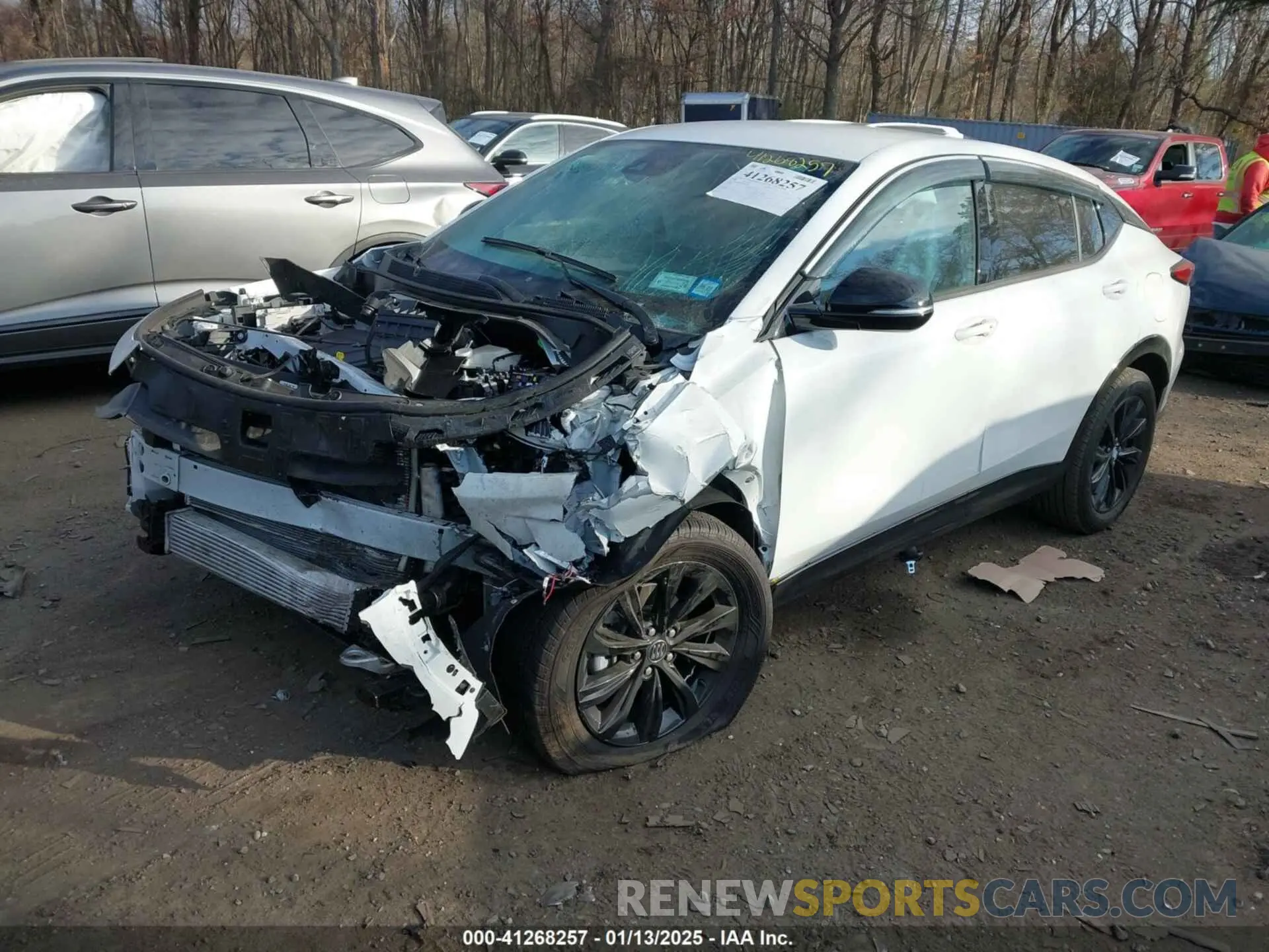 2 fotografías del automóvil dañado KL47LBE27RB160254 BUICK ENVISTA 2024