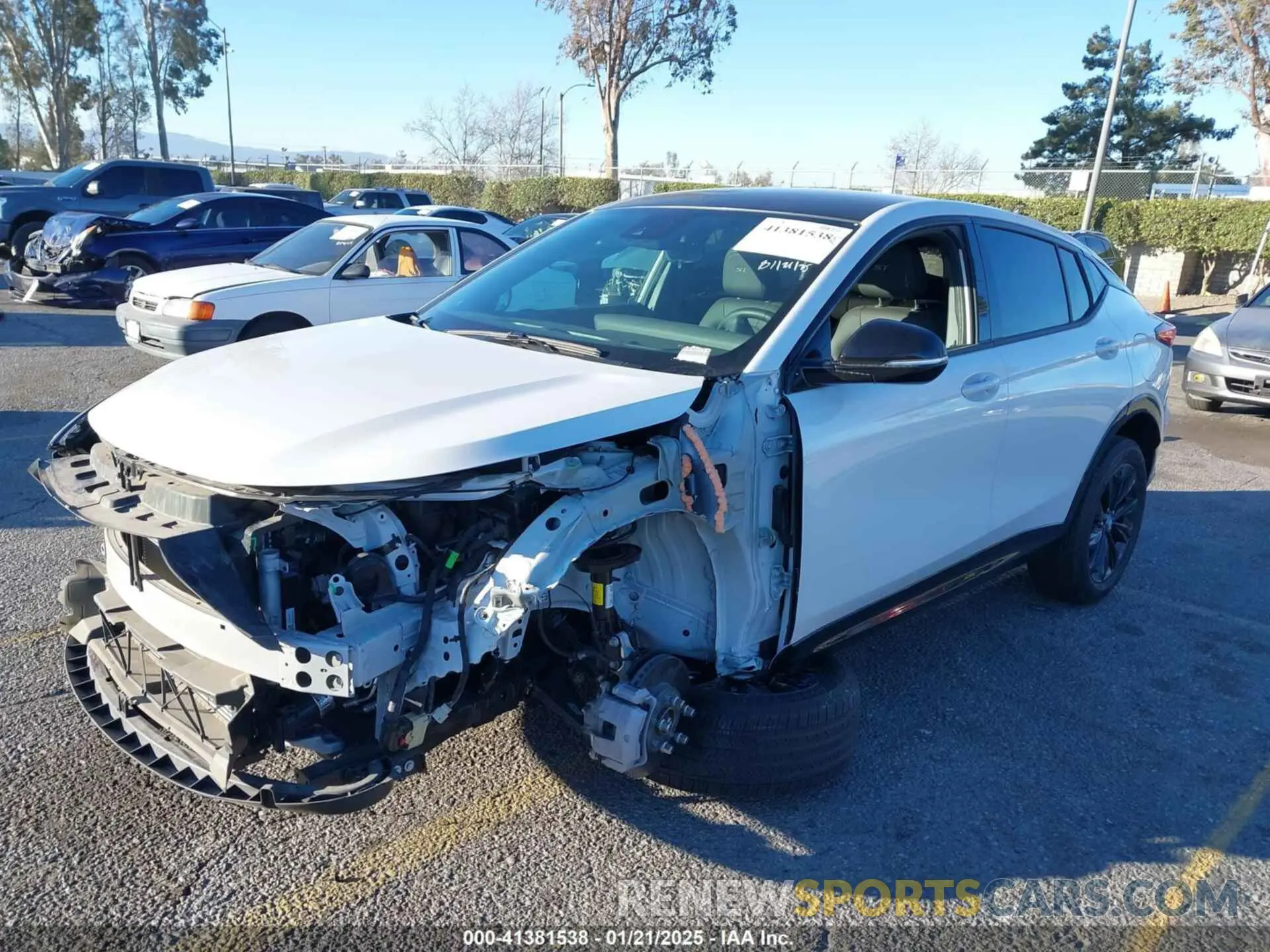 2 fotografías del automóvil dañado KL47LBE28RB170677 BUICK ENVISTA 2024