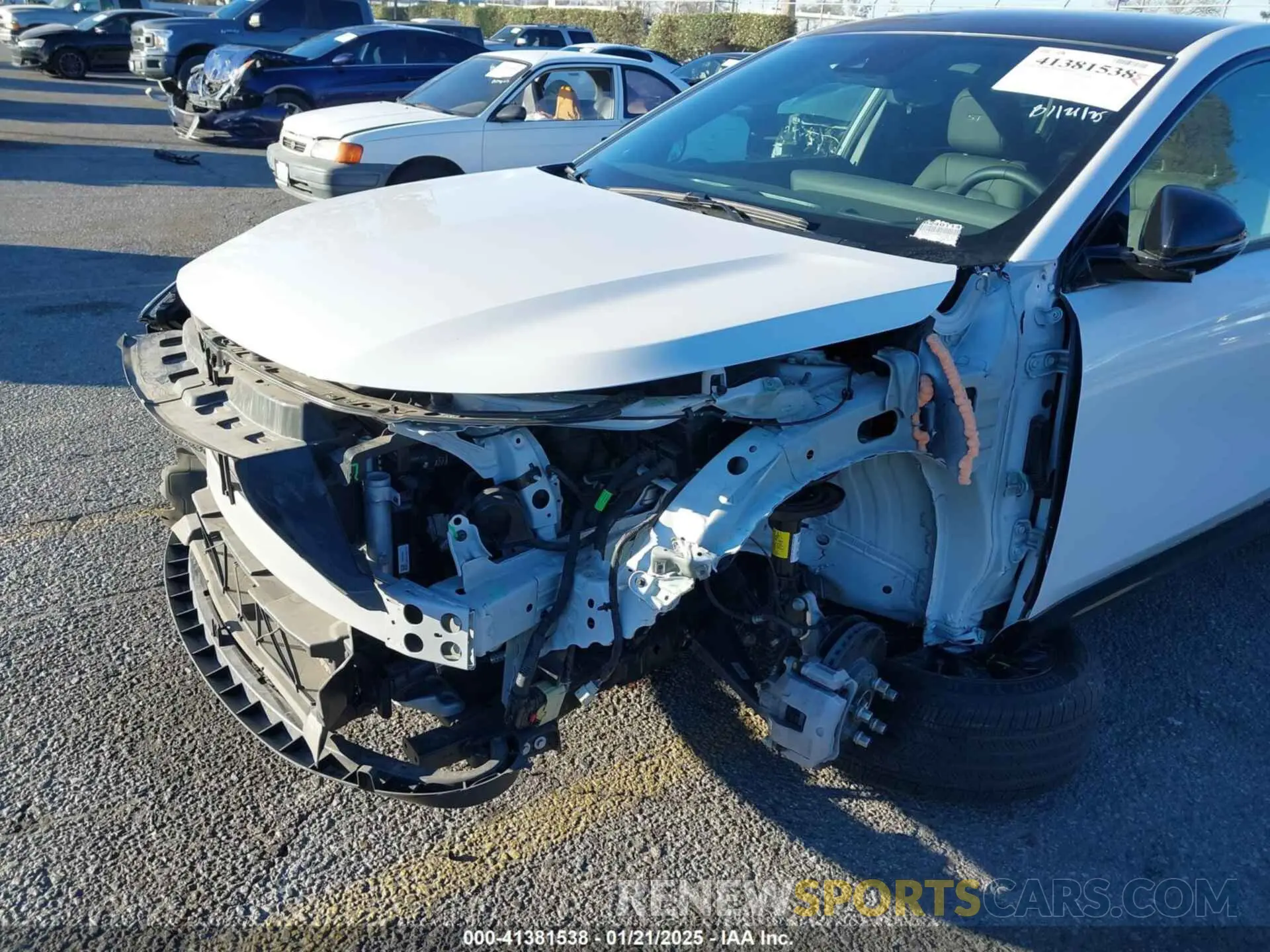 6 fotografías del automóvil dañado KL47LBE28RB170677 BUICK ENVISTA 2024