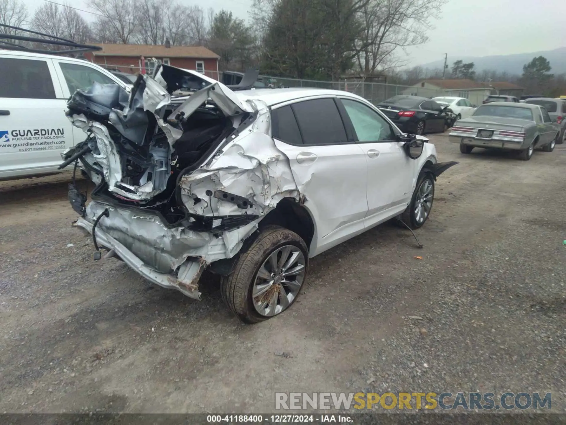 4 fotografías del automóvil dañado KL47LCE2XRB192332 BUICK ENVISTA 2024