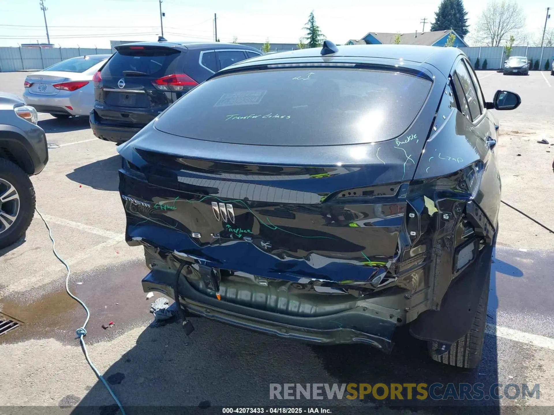 6 fotografías del automóvil dañado KL47LBEP9SB111526 BUICK ENVISTA 2025