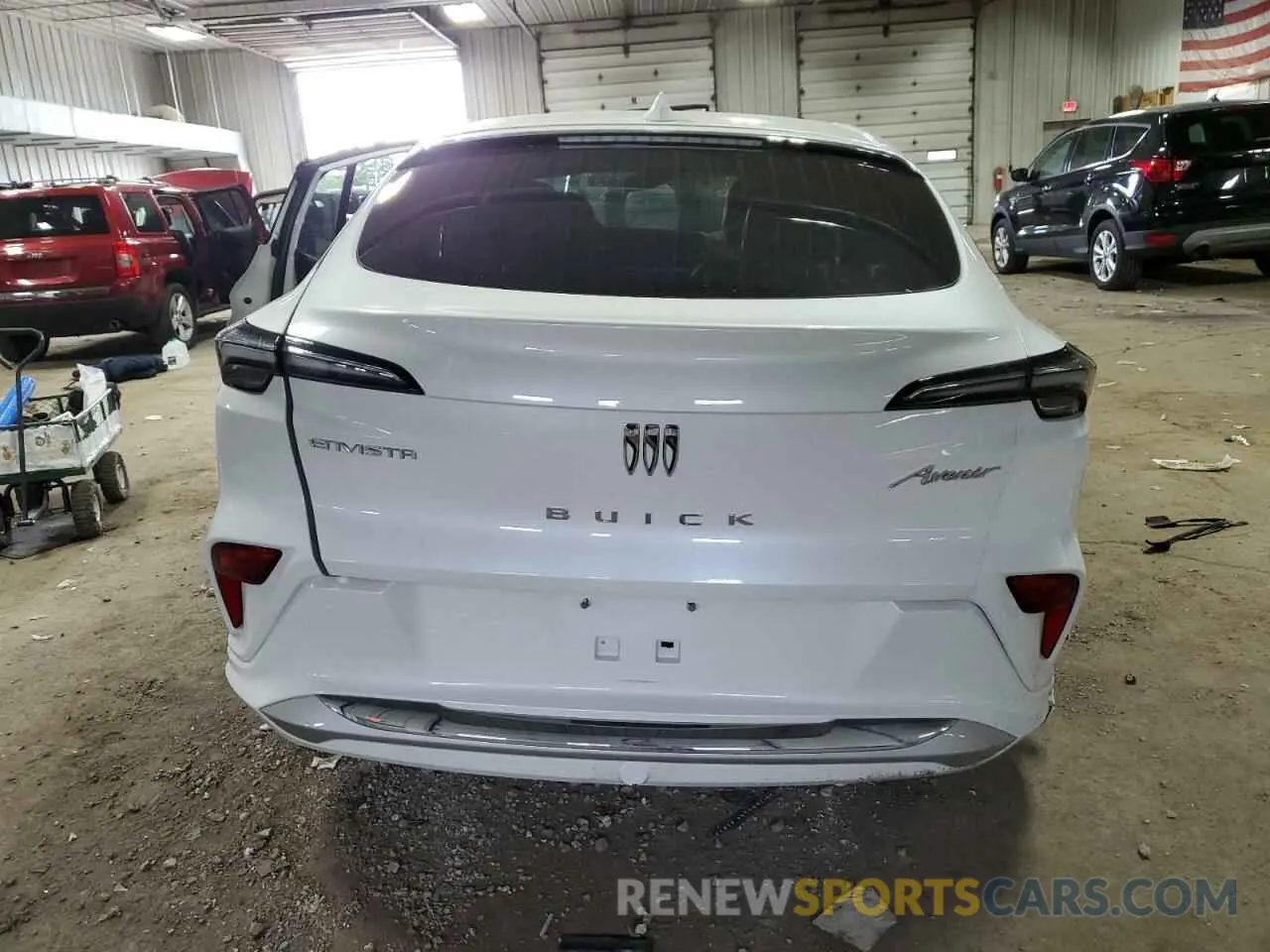 6 fotografías del automóvil dañado KL47LCE20RB139252 BUICK ENVISTA AV 2024