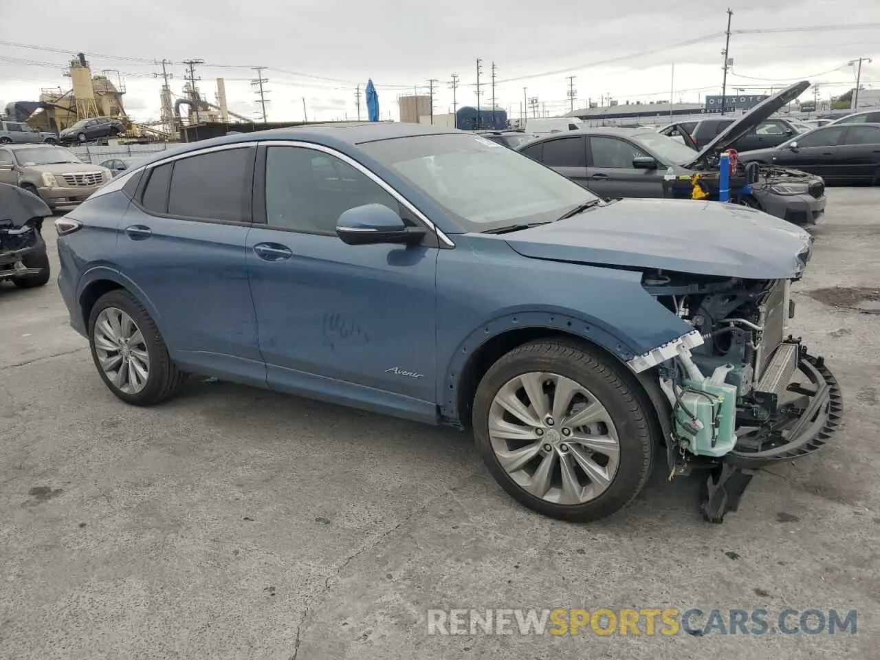4 fotografías del automóvil dañado KL47LCE27RB026933 BUICK ENVISTA AV 2024