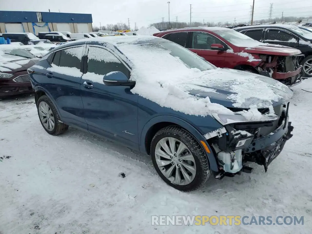 4 fotografías del automóvil dañado KL47LCE28RB154436 BUICK ENVISTA AV 2024