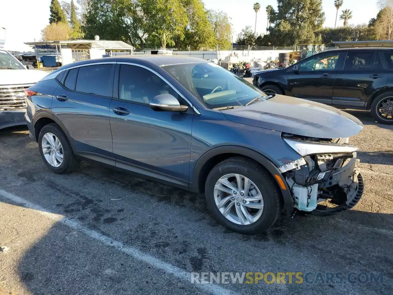 4 fotografías del automóvil dañado KL47LAE20RB156556 BUICK ENVISTA PR 2024