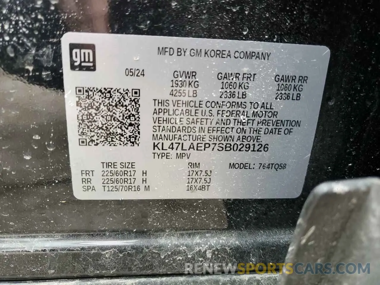 12 fotografías del automóvil dañado KL47LAEP7SB029126 BUICK ENVISTA PR 2025