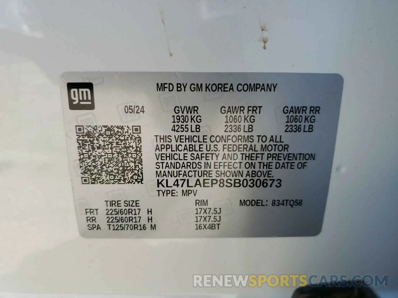13 fotografías del automóvil dañado KL47LAEP8SB030673 BUICK ENVISTA PR 2025