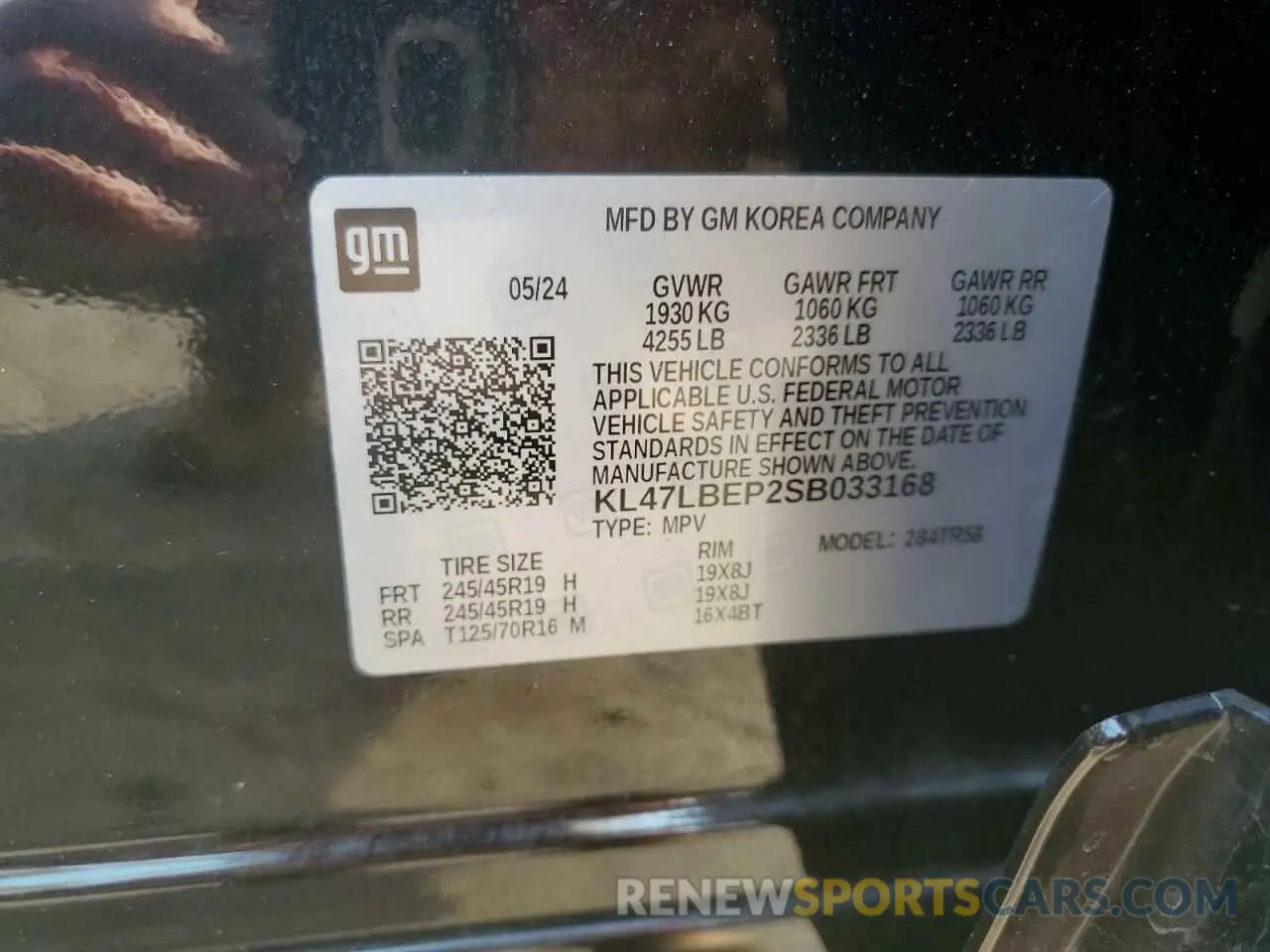 13 fotografías del automóvil dañado KL47LBEP2SB033168 BUICK ENVISTA SP 2025