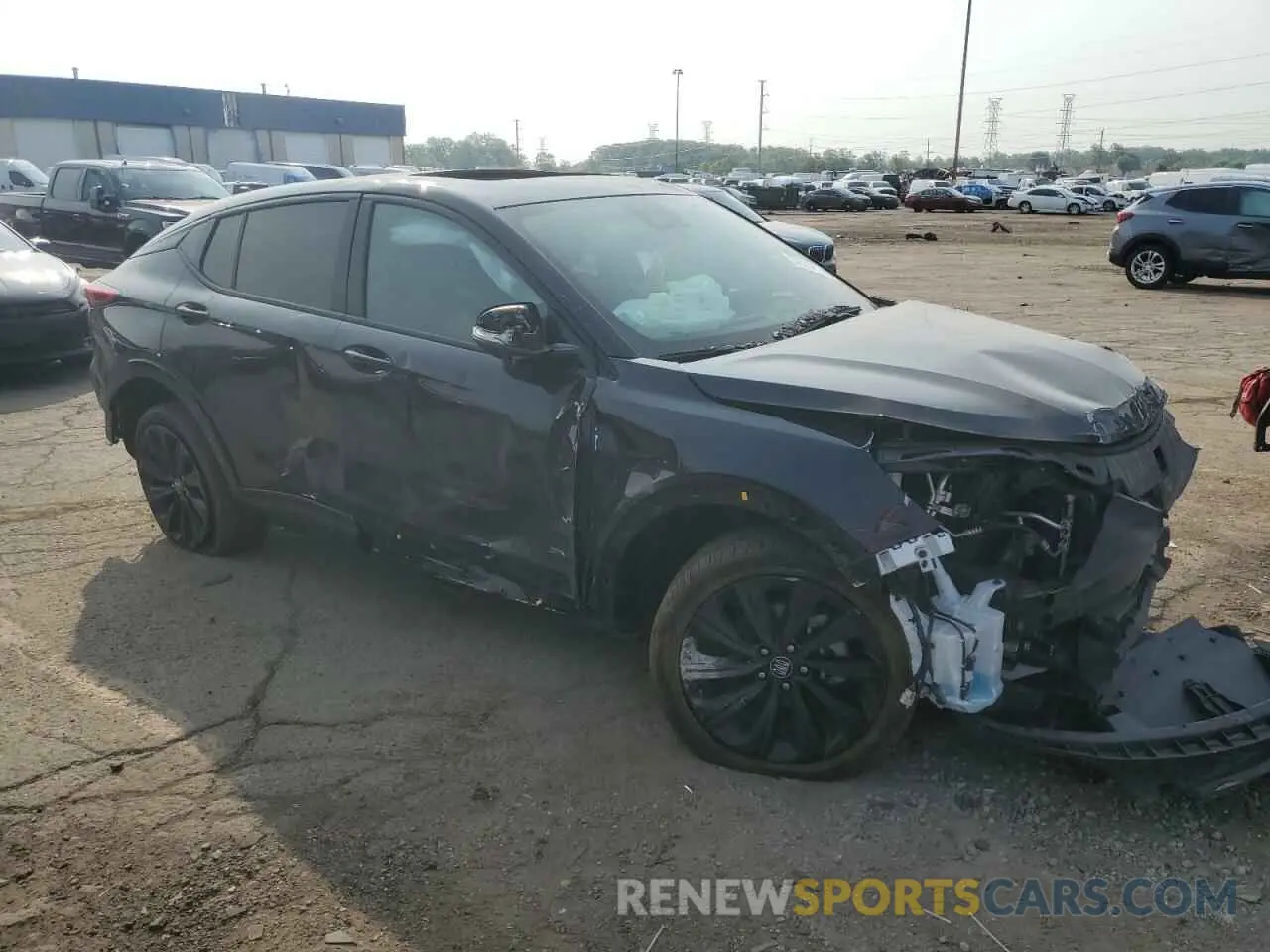 4 fotografías del automóvil dañado KL47LBEP2SB033168 BUICK ENVISTA SP 2025