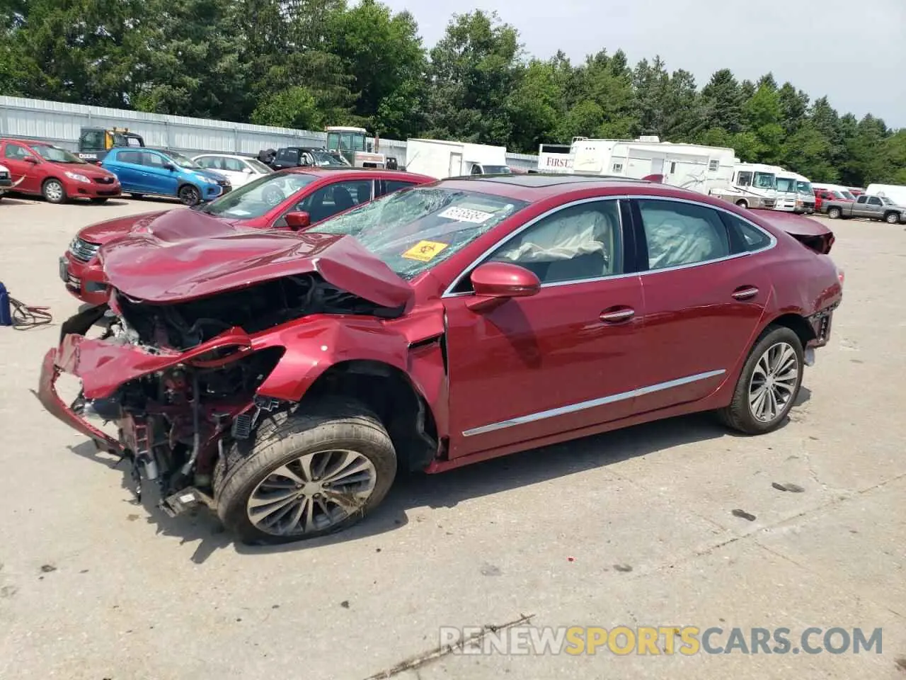 1 fotografías del automóvil dañado 1G4ZR5SS7KU130146 BUICK LACROSSE 2019