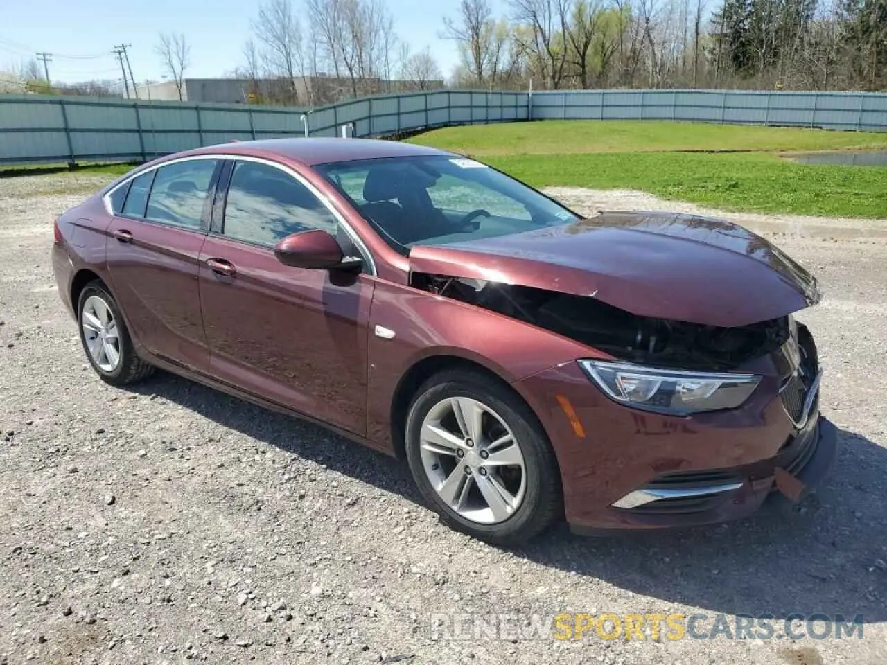 4 fotografías del automóvil dañado W04GL6SX6K1078678 BUICK REGAL 2019