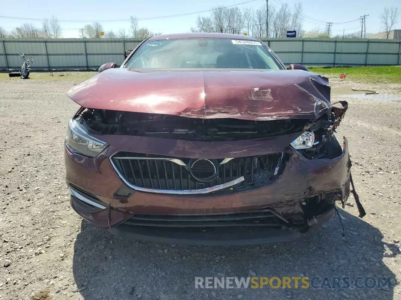5 fotografías del automóvil dañado W04GL6SX6K1078678 BUICK REGAL 2019