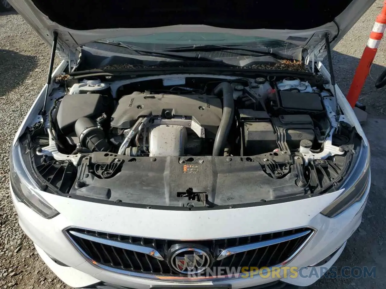 11 fotografías del automóvil dañado W04GM6SX8K1069168 BUICK REGAL 2019