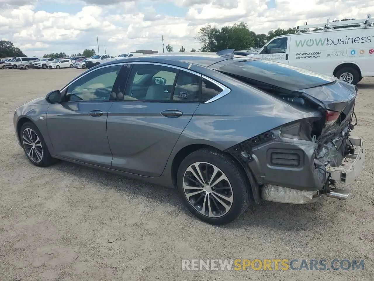 2 fotografías del automóvil dañado W04GP6SX2L1009184 BUICK REGAL 2020