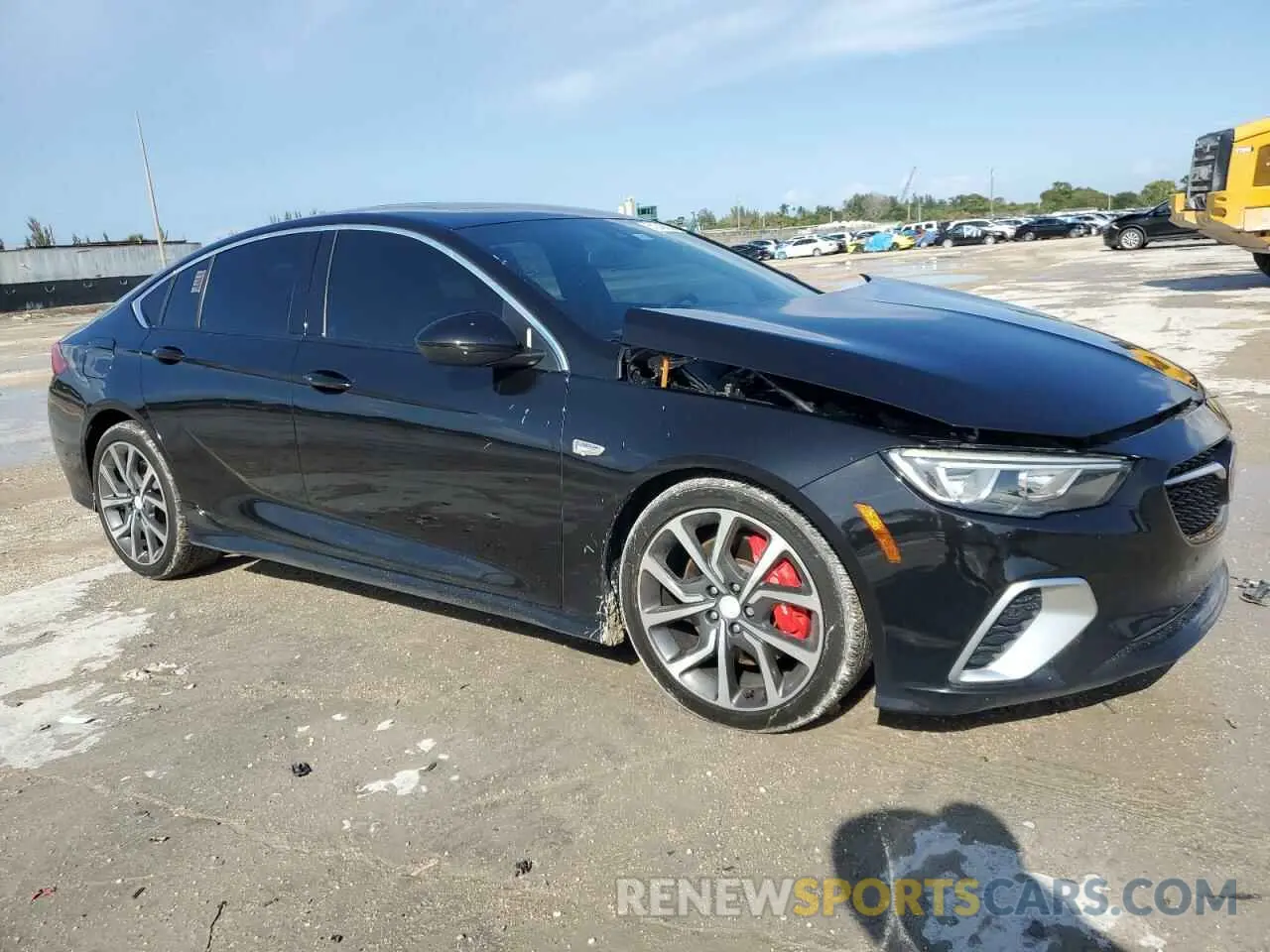 4 fotografías del automóvil dañado W04GS6SS0L1017254 BUICK REGAL 2020